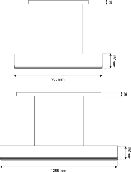 Suspension Respiro 900 de chez DCW Éditions installée dans un intérieur contemporain, lumière indirecte et design aérien.
