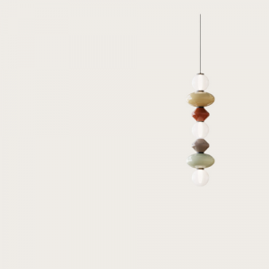 Suspension Mapi de chez Aromas au design contemporain, intégrée dans un intérieur élégant