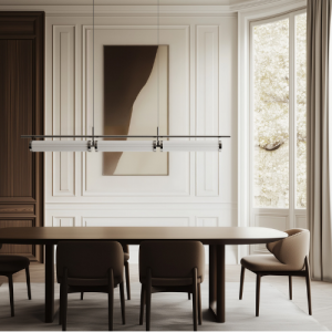 Suspension Numu de chez Aromas au design contemporain, installée dans un intérieur lumineux