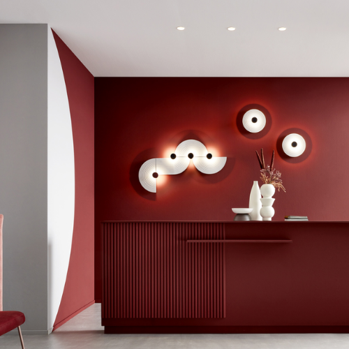 Applique murale Tapis 1.0 design minimaliste par Wever & Ducré